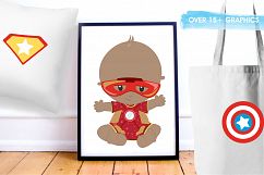 Superhero Baby  graphics and illustrations Product Image 5