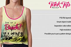 Women Tank Tess Mockup Product Image 3