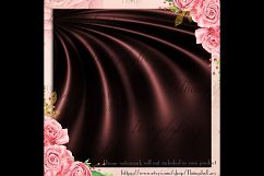 16 Marsala Luxury Silk Satin Cloth Texture Digital Papers Product Image 5