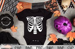 SKeleton Silhouette SVG, Skeleton SVG, Skeleton silhouette Product Image 3