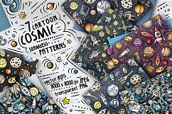 Space Cartoon Doodle Big Pack Product Image 7