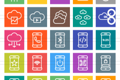 145 Hardware Line Multicolor B/G Icons Product Image 2