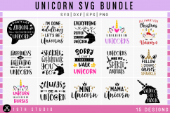 Unicorn SVG Bundle | SVG DXF EPS PNG MB41 Product Image 1