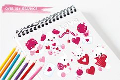 Valentine Animals graphics and illustrations Product Image 3