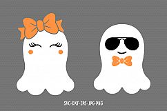 Ghost svg, cute ghost svg, cool ghost svg, Boo Svg Product Image 1