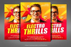 Electro Thrillr Flyer Template Product Image 1