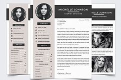 Resume Template for Photoshop Product Image 4