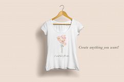 Watercolor Floral Clipart - Daisy Belle Product Image 6