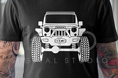 JEEP Adventure Design Bundle SVG PNG DXF EPS Vector files Product Image 11