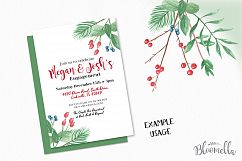 Wonderland Christmas Festive 30 Elements Holly Berries Product Image 3