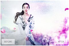Lovely Watercolor Effect | Photoshop Actions Product Image 9