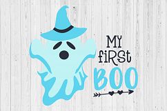 Halloween Baby My First Boo SVG Kids Halloween SVG DXF Product Image 2