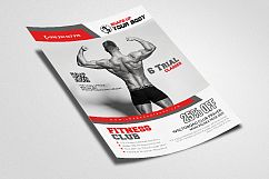 Body Fitness Club Flyer Product Image 2