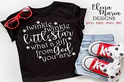 Twinkle Twinkle Little Star What A Gift From God You Are SVG Product Image 2