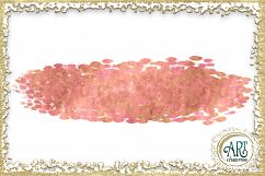 Brush Strokes in Blooming Dahlia - Pink Glitter - Digital Clipart 30 of beautiful PNG files Product Image 12