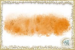 Apricot Peach Glitter Brush Strokes 24 PNG clipart Splashes  Product Image 14