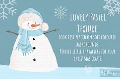 Pastel Snowmen Product Image 3