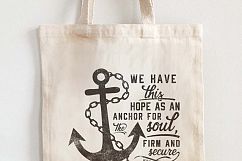 Bible verse SVG Hebrews 6:19 SVG PNG EPS DXF Anchor Product Image 2