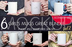 Girl&#039;s Mugs Great Bundle. Vol.2 Product Image 1
