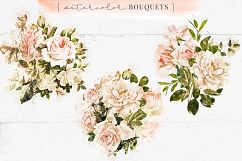 Farmhouse Watercolor Flowers &amp; Monograms Product Image 10