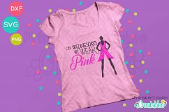 We Wear Pink SVG Product Image 4