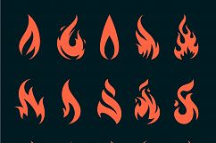 Vector Fire Icons Product Image 5