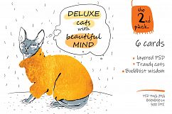 Deluxe Cats with Beautiful Mind - 6 cadrs Product Image 1