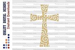 ross Svg Christian Svg Files Religious svg Distressed cross Product Image 2