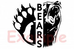 Chicago Bears SVG football baseball Basketball soccer 951S Product Image 3