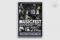 Music Festival Flyer Template V13 Product Image 1