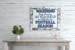 On Sundays We Drink Beer and Watch Football SVG Plus FREEBIE Product Image 3
