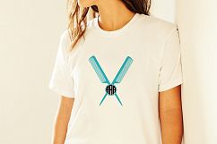 Hairdresser SVG Cut Files, Hairstylist SVG, Hairdresser Monogram SVG, Hairdresser Scissors Svg, Dxf, Svg, Silhouette Svg, Commercial Use. Product Image 3