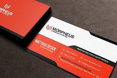 Orange Business Card Product Image 3
