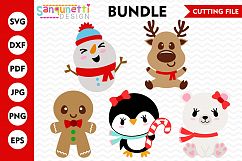 Christmas character Bundle SVG Bundle, Christmas, Winter Product Image 1