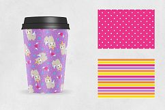 LLAMA-PARTY, digital papers Product Image 3