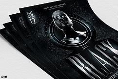 Black Party Flyer Template V3 Product Image 6