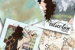 Wanderlust Hand Drawn Design Kit Product Image 5