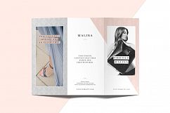 MALINA Trifold Brochure + Pattern Product Image 3