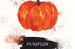 Watercolor vegetables &amp; fruits Product Image 11