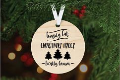 Christmas SVG Cut File - Freshly Cut Christmas Trees SVG DXF Product Image 7