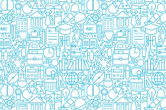 School &amp; Education Line Tile Patterns Product Image 7