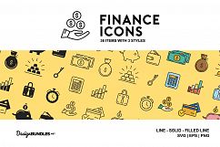 Finance Icons Product Image 1