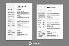 Simple Resume / CV Product Image 3