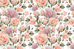 HandDrawn Watercolor Bundle FLOWERS2 Product Image 11