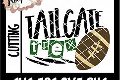 Tailgate T-Rex - Football SVG Cutting File Product Image 2