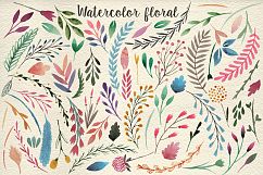 159 Watercolor flowers &amp; florals Product Image 3