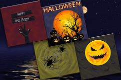 Halloween, Halloween Scrapbooking, Halloween Digital Papers Product Image 3