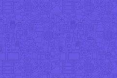 Virtual Reality Line Tile Patterns Product Image 3