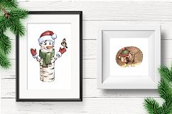 Merry Christmas and Happy Holidays PNG elements Product Image 5