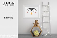Kids Room &amp; Frame Mockup Product Image 8